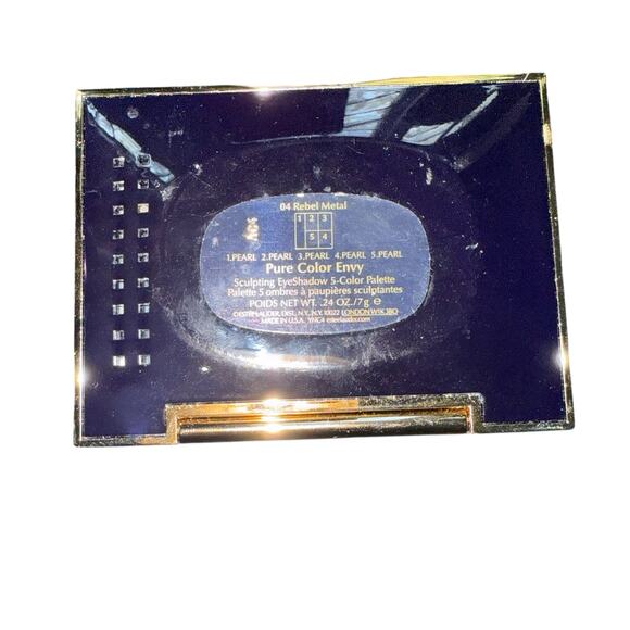Estee Lauder Pure Color Envy Sculpting Eyeshadow 5-color palette Rebel Metal NEW - Picture 3 of 5